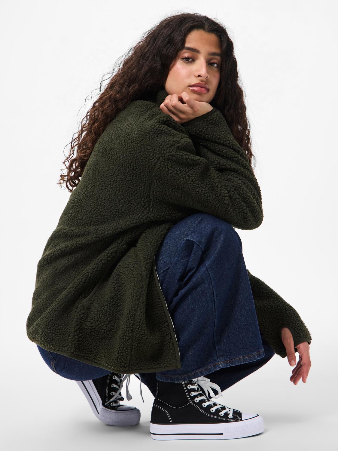 PCSADIA Jacket - Forest Night - VERO MODA & VILA Bergvik